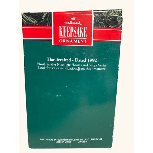 Hallmark Keepsake Ornament Five-And-Ten-Cent Store From 1992 Nostalgic Houses - Picture 3 of 11